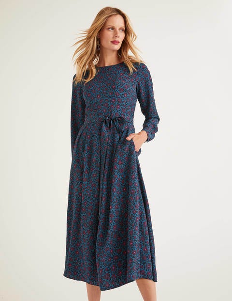 Lydia Dress - Ruby Ring, Floral Leopard Lydia Dress - Ruby Ring, Floral Leopard