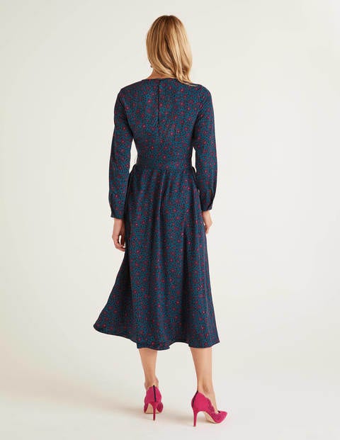 Lydia Dress - Ruby Ring, Floral Leopard Lydia Dress - Ruby Ring, Floral Leopard