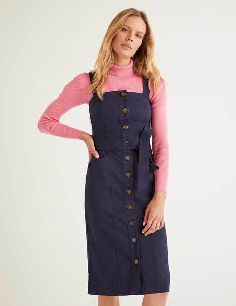 Carey Chino Dress - Navy Carey Chino Dress - Navy