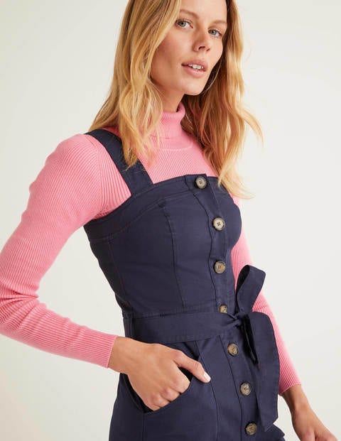 Carey Chino Dress - Navy Carey Chino Dress - Navy