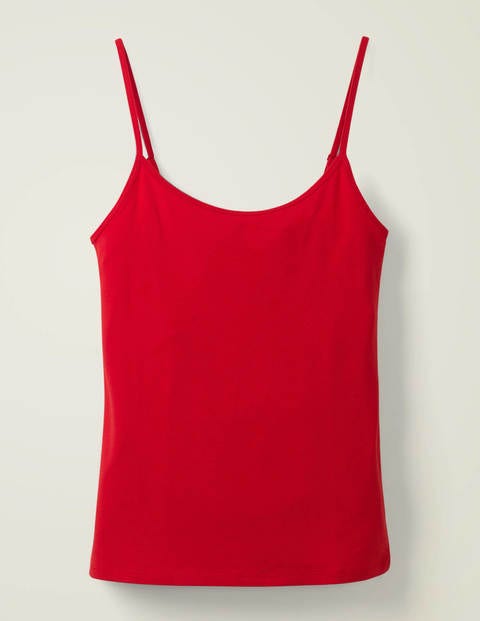 Plain Cami - Post Box Red Plain Cami - Post Box Red