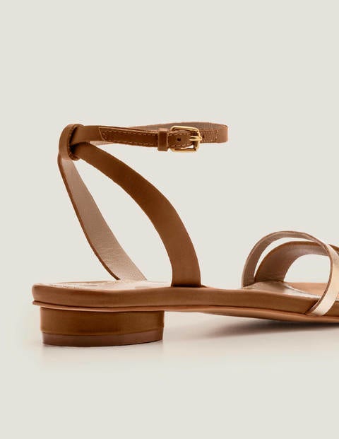Freya Sandals - Tan/Gold Freya Sandals - Tan/Gold