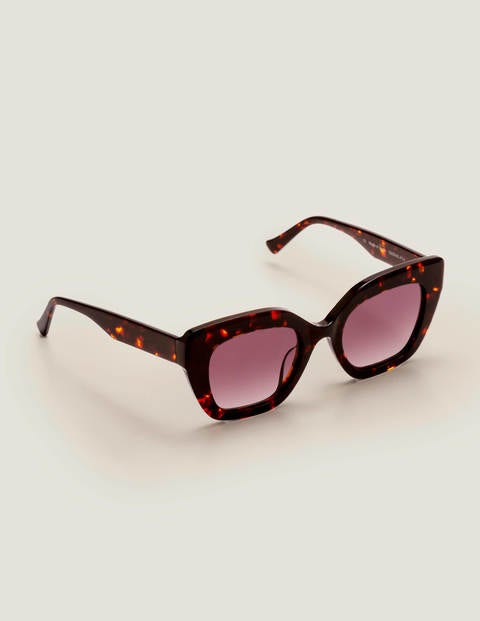 Bordeaux Sonnenbrille - Schildpattmuster Bordeaux Sonnenbrille - Schildpattmuster