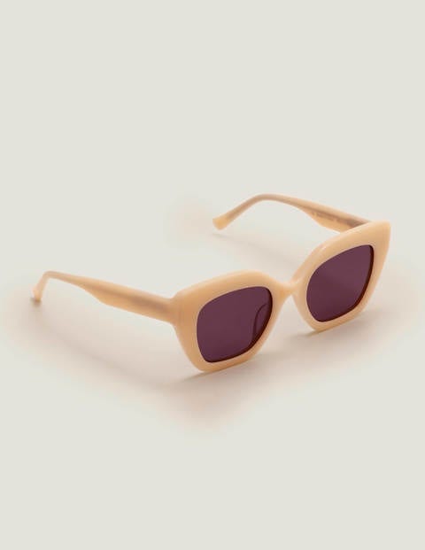 Bordeaux Sonnenbrille - Perlweiß Bordeaux Sonnenbrille - Perlweiß