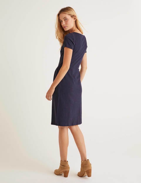 Phoebe Jersey Dress - Navy Phoebe Jersey Dress - Navy