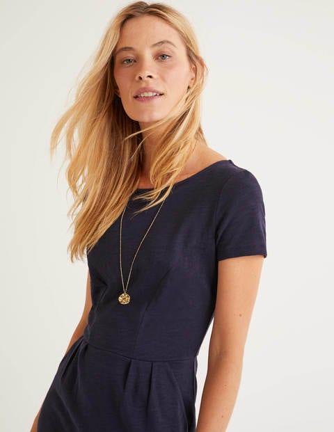 Phoebe Jersey Dress - Navy Phoebe Jersey Dress - Navy