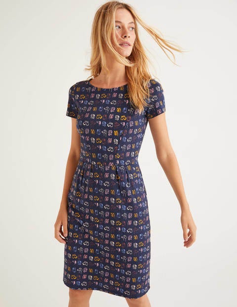 Phoebe Jerseykleid - Französisches Navy, Rufus Phoebe Jerseykleid - Französisches Navy, Rufus