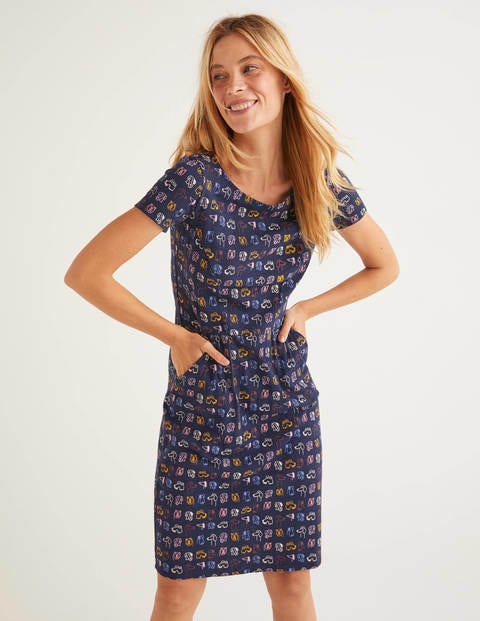Phoebe Jerseykleid - Französisches Navy, Rufus Phoebe Jerseykleid - Französisches Navy, Rufus