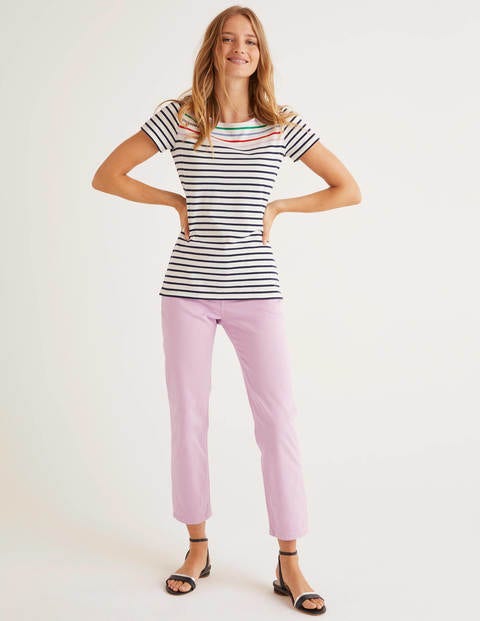 Short Sleeve Breton - Rosebay/Sea Mist Short Sleeve Breton - Rosebay/Sea Mist