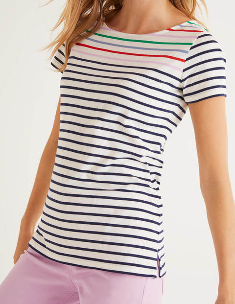 Short Sleeve Breton - Rosebay/Sea Mist Short Sleeve Breton - Rosebay/Sea Mist