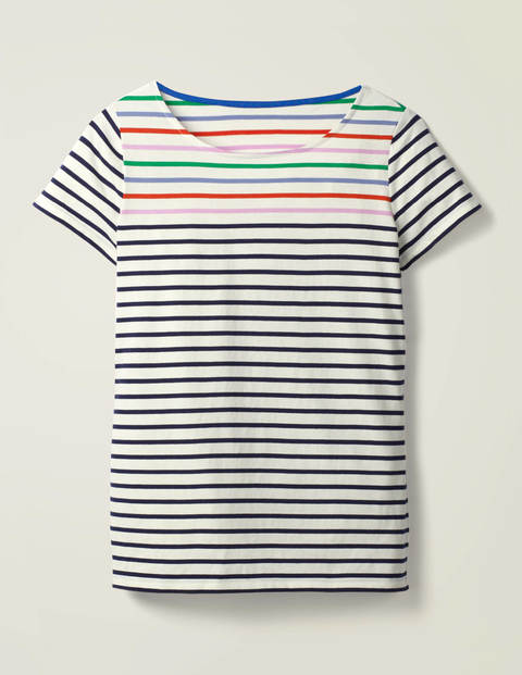Short Sleeve Breton - Rosebay/Sea Mist Short Sleeve Breton - Rosebay/Sea Mist