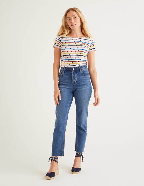 Short Sleeve Breton - Multi Stripe/Dot Short Sleeve Breton - Multi Stripe/Dot