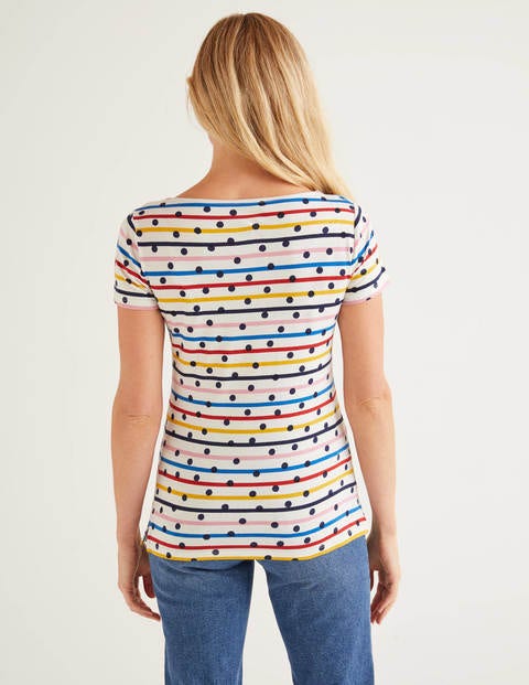 Short Sleeve Breton - Multi Stripe/Dot Short Sleeve Breton - Multi Stripe/Dot
