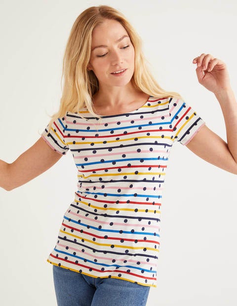 Short Sleeve Breton - Multi Stripe/Dot Short Sleeve Breton - Multi Stripe/Dot