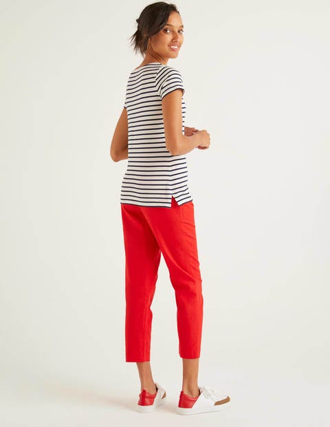 Short Sleeve Breton - Ivory/Navy Short Sleeve Breton - Ivory/Navy