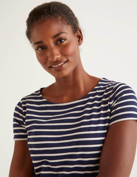 Short Sleeve Breton - Navy/Ivory Short Sleeve Breton - Navy/Ivory
