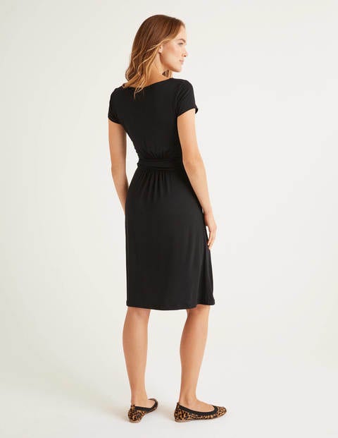Amelie Jersey Dress - Black Amelie Jersey Dress - Black