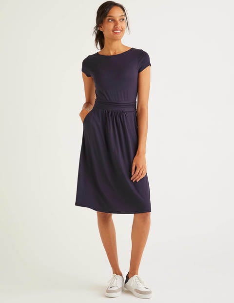 Amelie Jerseykleid - Navy Amelie Jerseykleid - Navy