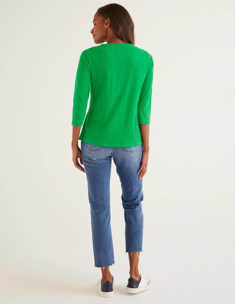 The Cotton Notch Tee - Rich Emerald The Cotton Notch Tee - Rich Emerald