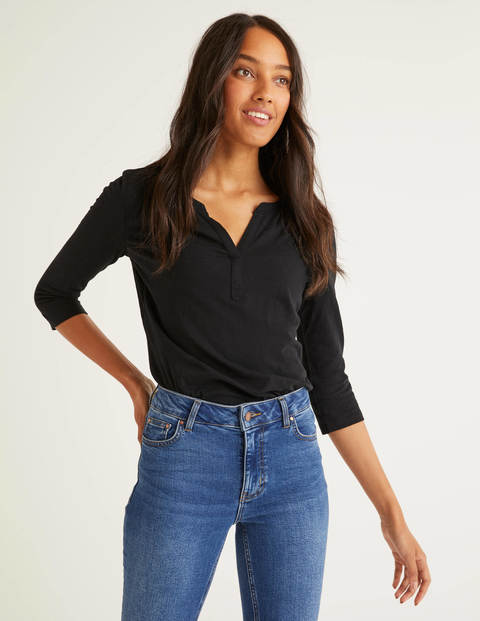 The Cotton Notch Tee - Black The Cotton Notch Tee - Black