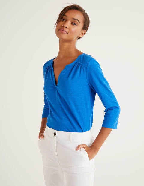 The Cotton Notch Tee - Bold Blue The Cotton Notch Tee - Bold Blue