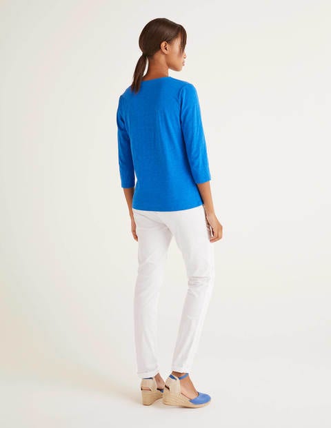 The Cotton Notch Tee - Bold Blue The Cotton Notch Tee - Bold Blue