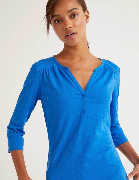 The Cotton Notch Tee - Bold Blue The Cotton Notch Tee - Bold Blue