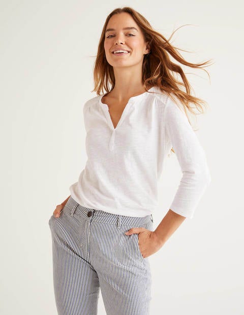 The Cotton Notch Tee - White The Cotton Notch Tee - White