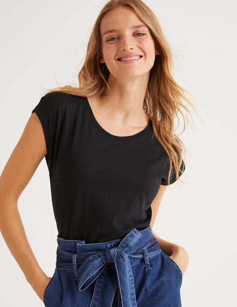 The Cotton Tee - Black The Cotton Tee - Black