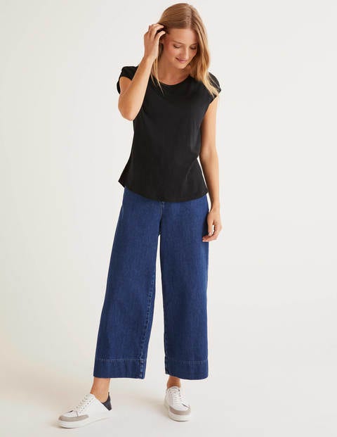The Cotton Tee - Black The Cotton Tee - Black