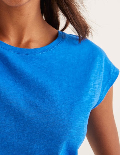 The Cotton Tee - Bold Blue The Cotton Tee - Bold Blue