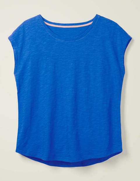 The Cotton Tee - Bold Blue The Cotton Tee - Bold Blue