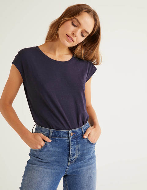 The Cotton Tee - Navy The Cotton Tee - Navy