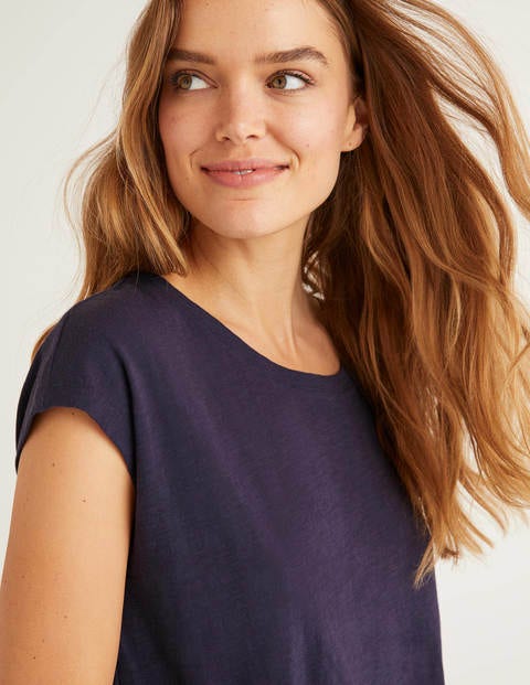 The Cotton Tee - Navy The Cotton Tee - Navy