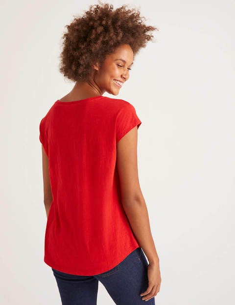 Robyn T-Shirt Aus Jersey - Weihnachtssternrot, Ding Dong Robyn T-Shirt Aus Jersey - Weihnachtssternrot, Ding Dong