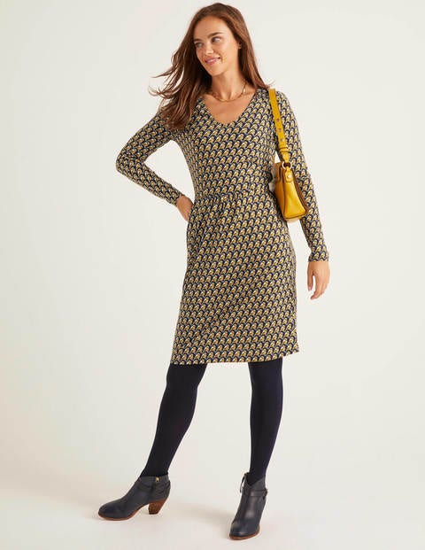 Romilly Jersey-Kleid - Französisches Navy, Gimpel Romilly Jersey-Kleid - Französisches Navy, Gimpel