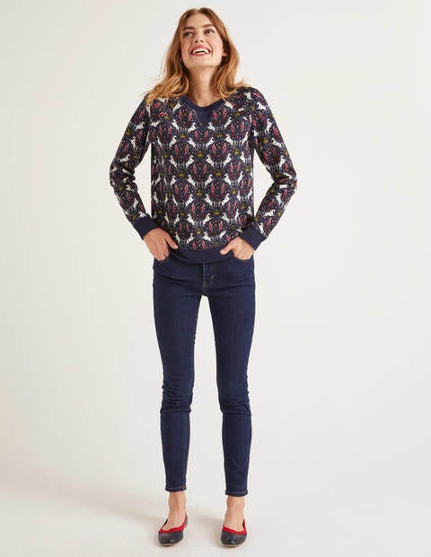 The Sweatshirt - French Navy, Crown and Country The Sweatshirt - French Navy, Crown and Country
