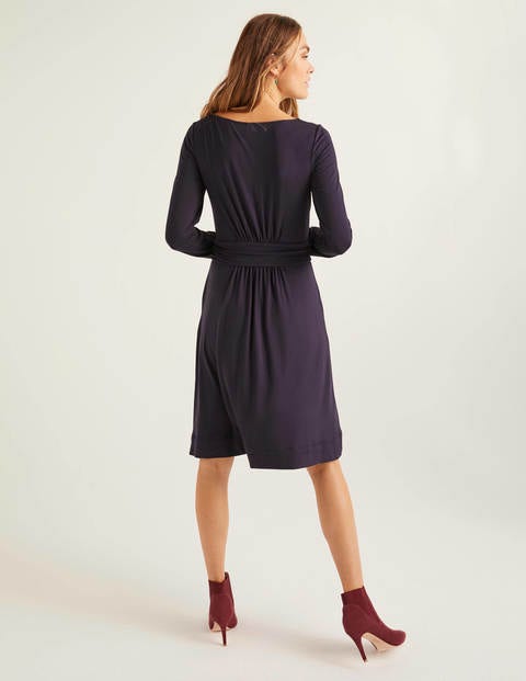 Abigail Jersey Dress - Navy Abigail Jersey Dress - Navy