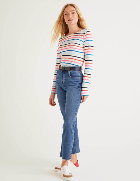 Long Sleeve Breton - Bold Blue/Iceberg Multi Long Sleeve Breton - Bold Blue/Iceberg Multi