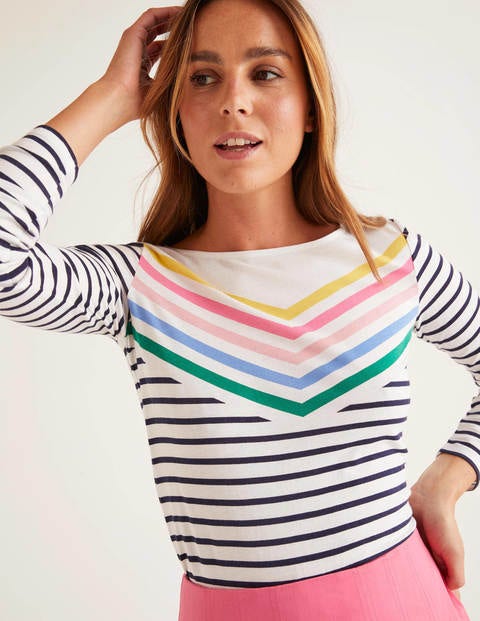 Long Sleeve Breton - Chevron Long Sleeve Breton - Chevron