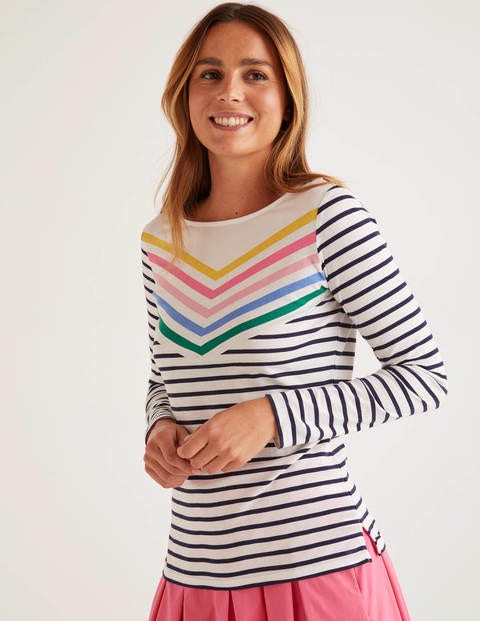 Long Sleeve Breton - Chevron Long Sleeve Breton - Chevron