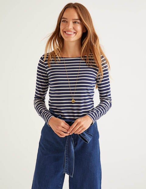 Long Sleeve Breton - Navy/Ivory Long Sleeve Breton - Navy/Ivory