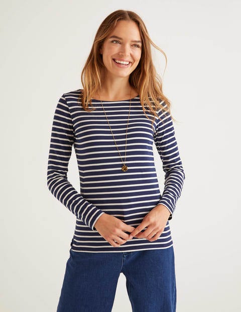 Long Sleeve Breton - Navy/Ivory Long Sleeve Breton - Navy/Ivory
