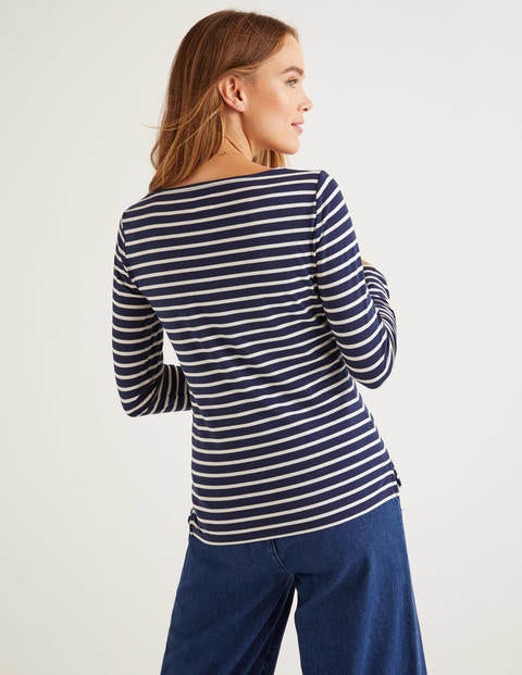 Long Sleeve Breton - Navy/Ivory Long Sleeve Breton - Navy/Ivory