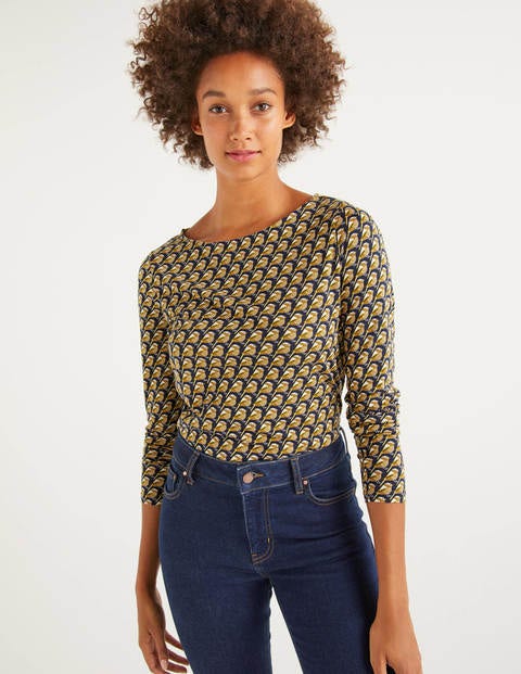 Harriet Jersey Top - Navy, Bullfinch Harriet Jersey Top - Navy, Bullfinch
