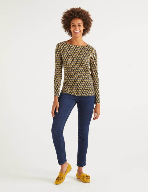Harriet Jersey Top - Navy, Bullfinch Harriet Jersey Top - Navy, Bullfinch