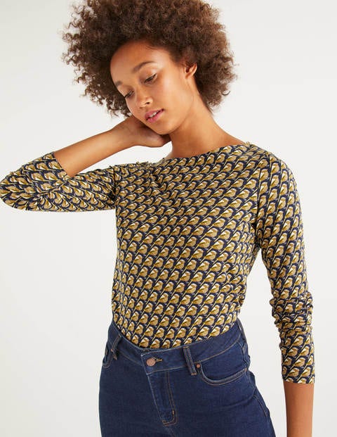 Harriet Jersey Top - Navy, Bullfinch Harriet Jersey Top - Navy, Bullfinch