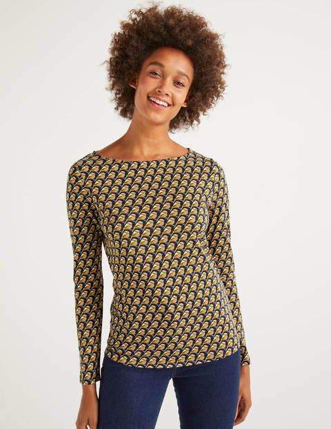 Harriet Jersey Top - Navy, Bullfinch Harriet Jersey Top - Navy, Bullfinch