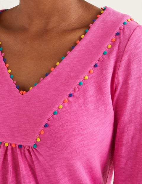 Charlie Jersey Tunic - Pop Pansy Charlie Jersey Tunic - Pop Pansy
