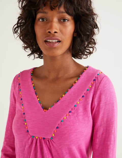 Charlie Jersey Tunic - Pop Pansy Charlie Jersey Tunic - Pop Pansy